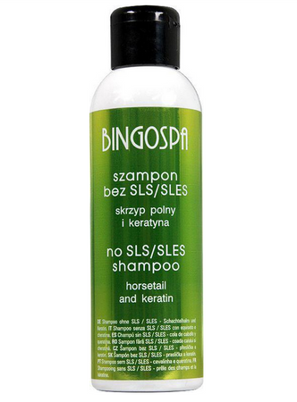 BingoSpa Szampon do włosów ze skrzypem polnym i keratyną 100ml